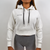 Cropped Hoodie - Pearl White